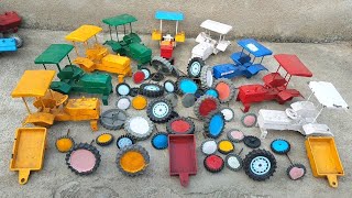 Mini farming tractor top fitting and tyres loading at house 🏡 tractor video Sony Cars And Trucks 