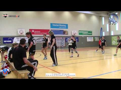 25:26 (16:14) SV GW Schwerin vs. SV Warnemünde - 11.1.2015