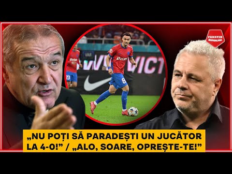 Gigi Becali - Marius Sumudica, CONTRE ACIDE in direct din cauza lui Adrian Sut. REPLICI SPUMOASE
