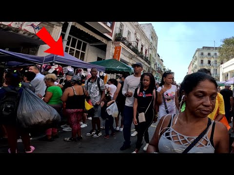 Así están las Calles de la Habana en 2024! buscando comida en guanabacoa