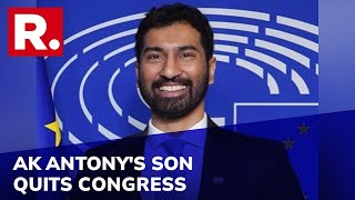 Congress Leader AK Antony's Son Quits AICC Over BBC Documentary Row