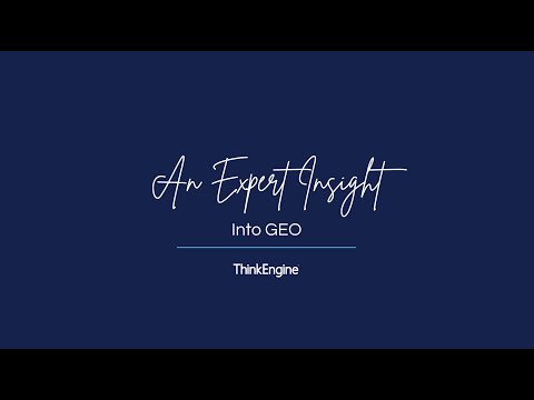 ThinkEngine video.