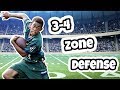 3-4 Zone Defense in 7 on 7 Flag Football