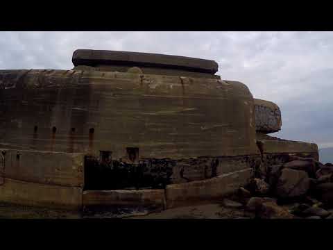 WW2 bunkers Skagen-Grenen-Atlantic wall Danmark, Urbekser No2 - Marcelito music by