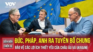 Diễn biến chiến sự 22/11: Đức, Pháp, Anh ra tuyên bố chung bảo vệ lợi ích châu Âu và Ukraine