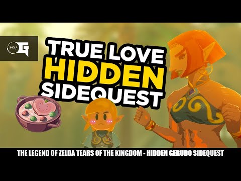 Get a GERUDO GIRL to COOK for YOU | Zelda Tears of the Kingdom