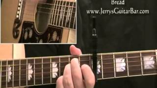 How To Play Bread Everything I Own (David Gates acoustic performance) | Full Guitar Lesson