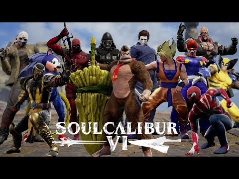 SOULCALIBUR 6 SHOWCASE : MORE THAN 200 CREATIONS ( PART 1 )