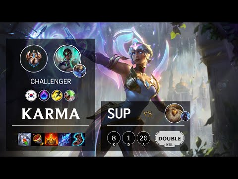 Karma Support vs Bard - KR Challenger Patch 10.14