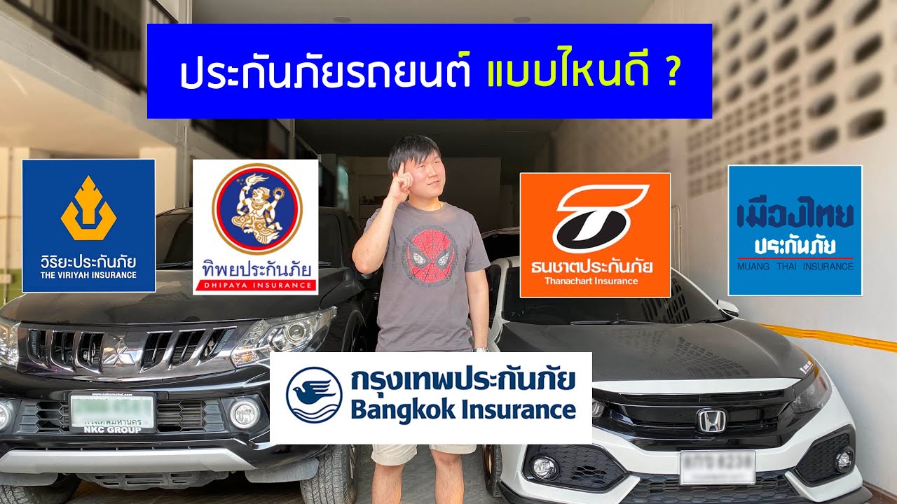 ประกันภัยรถยนต์ มีกี่ประเภท อะไรบ้าง 5นาที ครบจบในคลิปเดียว