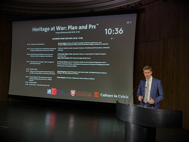 Conference Recording: Heritage at War: Plan and Prepare (2023) thumbnail