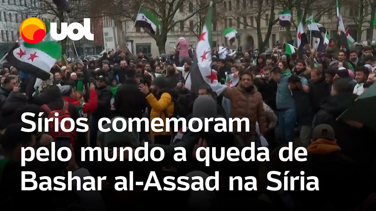 Sírios comemoram pelo mundo a queda de Bashar al-Assad na Síria: 'Vencemos a opressão e a corrupção'
