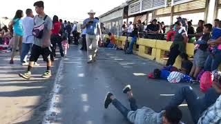 Gobierno Municipal no alimentara de a gratis a centroamericanos que bloquearon puente internacional