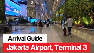 Download lagu Bandara Soekarno Hatta Jakarta - Panduan Kedatangan Terminal 3 - Imigrasi, E-Visa mp3