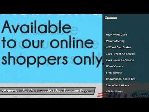 2013 FORD ECONOLINE WAGON Paramus, NJ U524