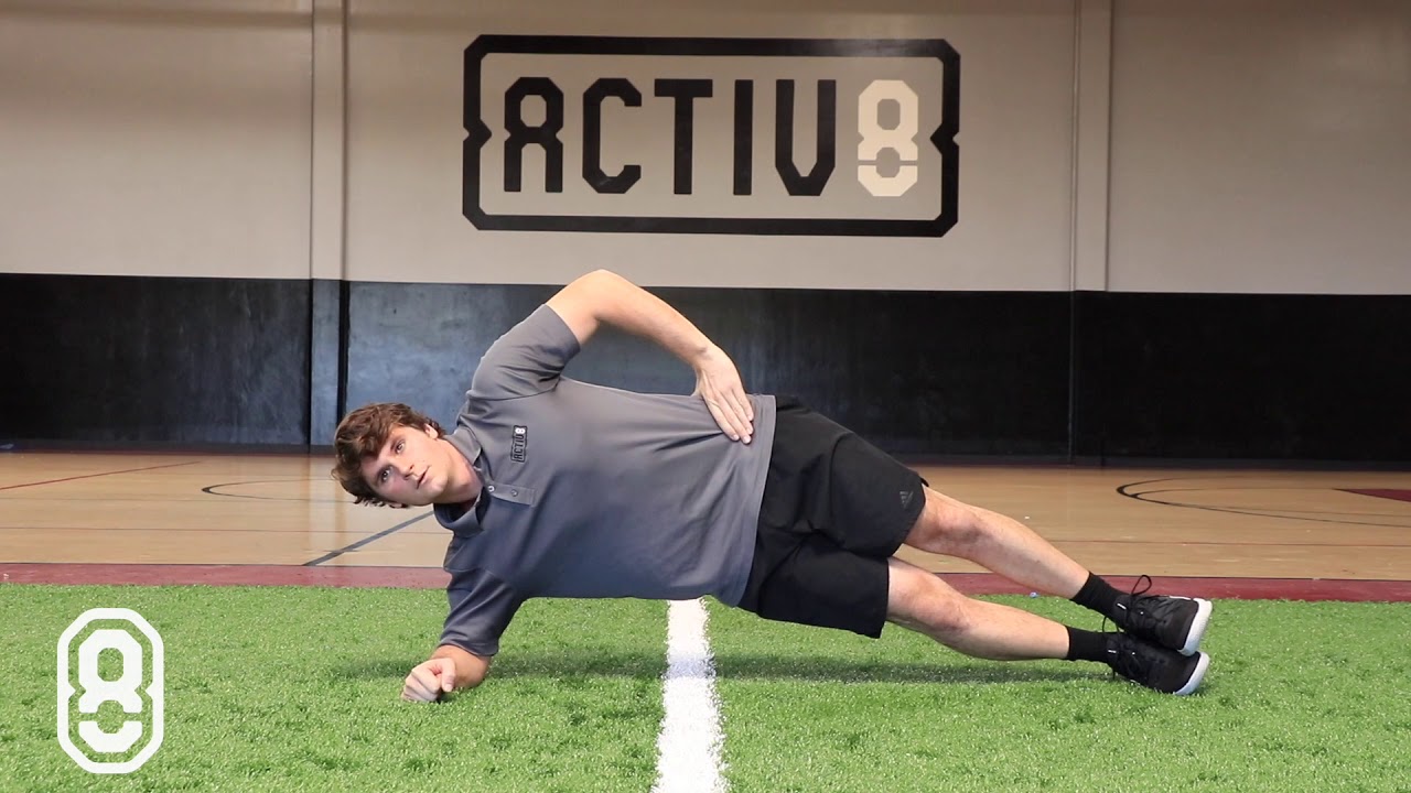 Side Plank Hip Lift - YouTube
