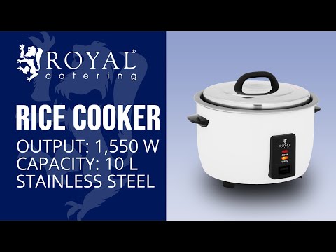 video - Rice Cooker - 10 L - 1,550 W