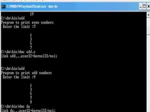 C Programming Tutorial 24 Loops C C++ - do loop - printing numbers