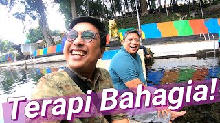 Download lagu RARE AND SACRED GOD FISH THERAPY! at Cigugur Tourism, Kuningan | Fun Trip 29 mp3