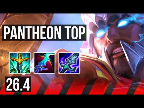 PANTHEON vs MORDEKAISER (TOP) | EUW Master | 26.4