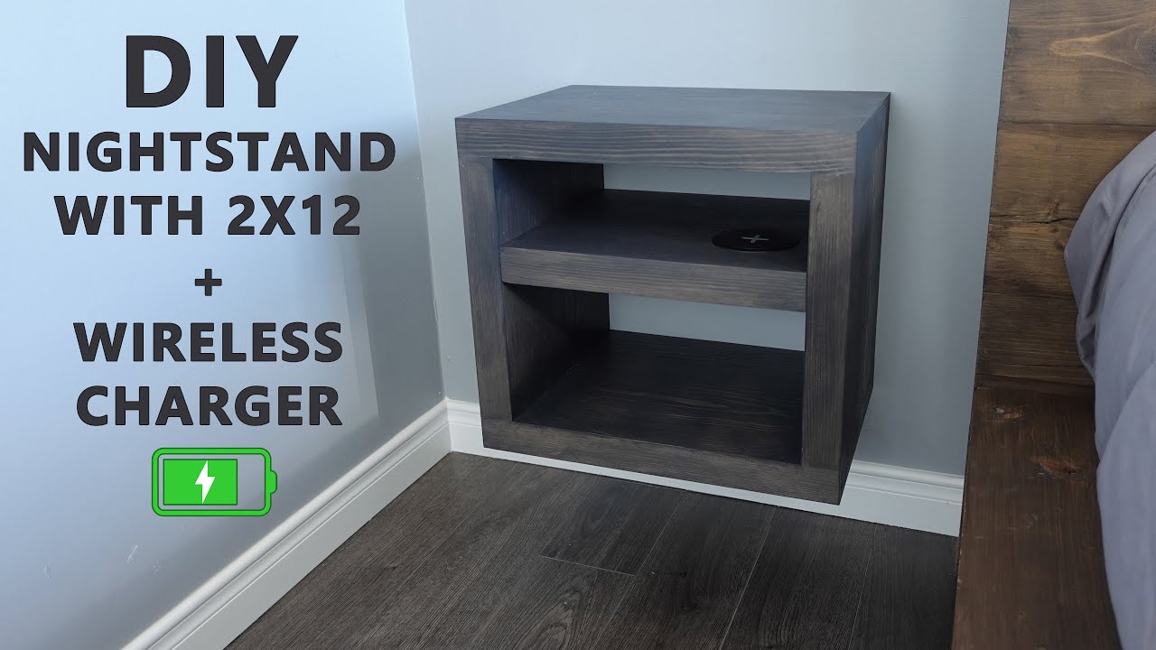 Watch video DIY Wireless Charging Nightstand for 20$ - How to build Now DIY Wireless Charging Nightstand for 20$ - How to build