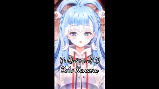 Cover art for Te quiero Kobo Kanaeru