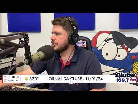 Jornal da Clube - 11/01/24 - Edição do Almoço