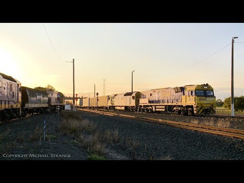 6PM6 Pacific National Container Train - PoathTV Australian Railways