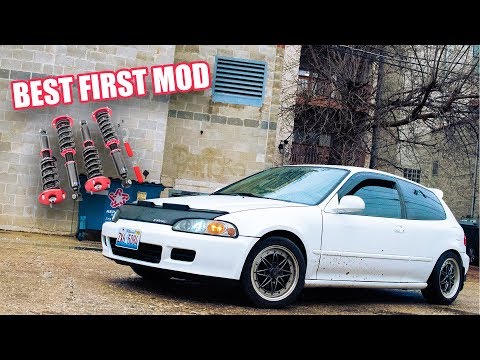 TruHart Coilover Install and Overview (1993 Civic Hatchback)