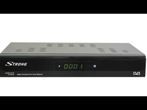 DVBT přijímač STRONG SRT 5222 (set top box)