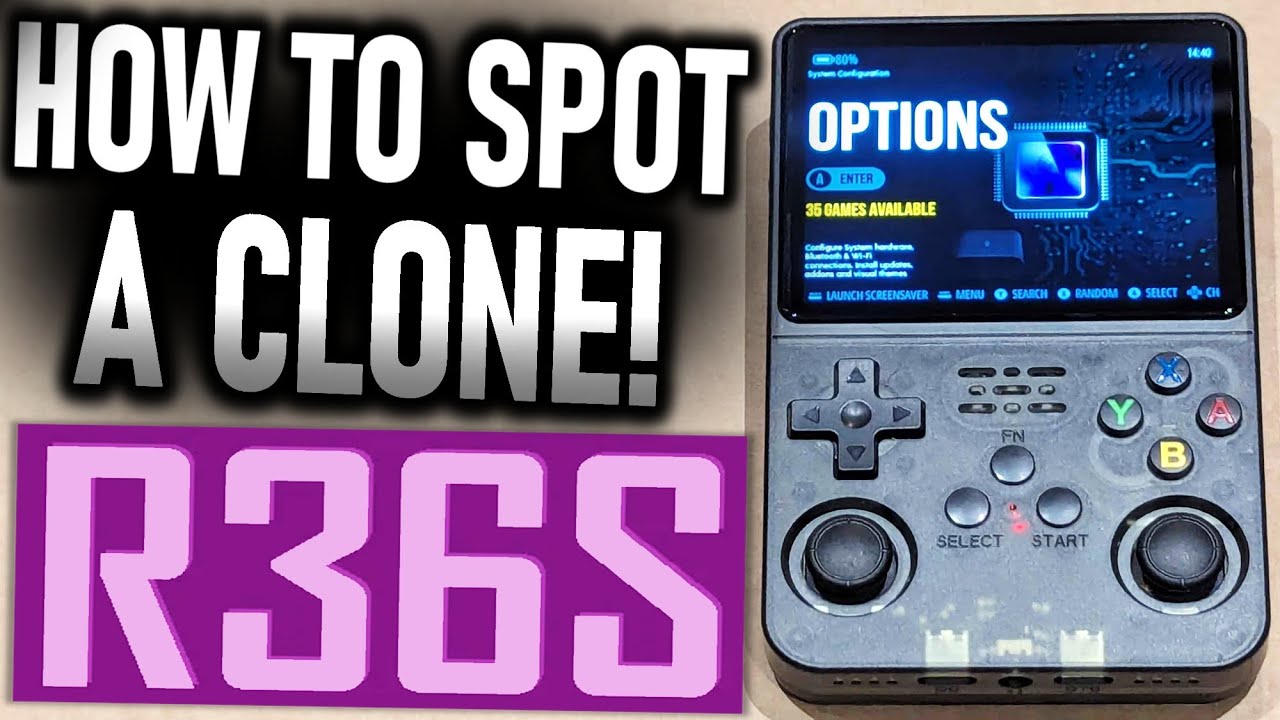 R36S 'Clone' Legit Check Guide! (Easily Check For REAL/FAKE R36S)
