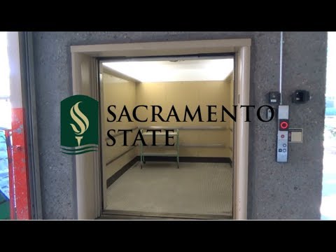 MASSIVE Dover Hydraulic Freight Elevator-Sequoia Hall-CSUS-Sacramento, CA