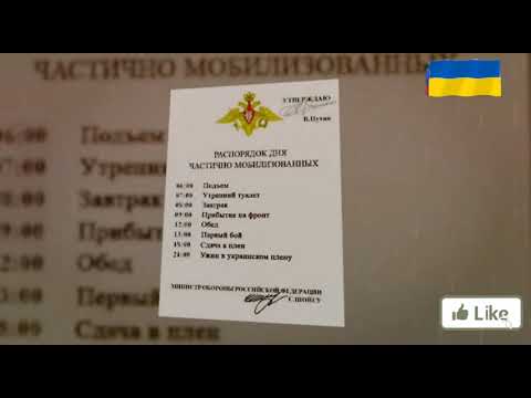 Распорядок дня для мобилизованных рашистов от Скабеевой 29 сентября 2022 г.