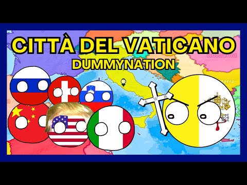 LET'S CONQUER THE WORLD WITH VATICAN CITY?! - Dummynation [ITA]