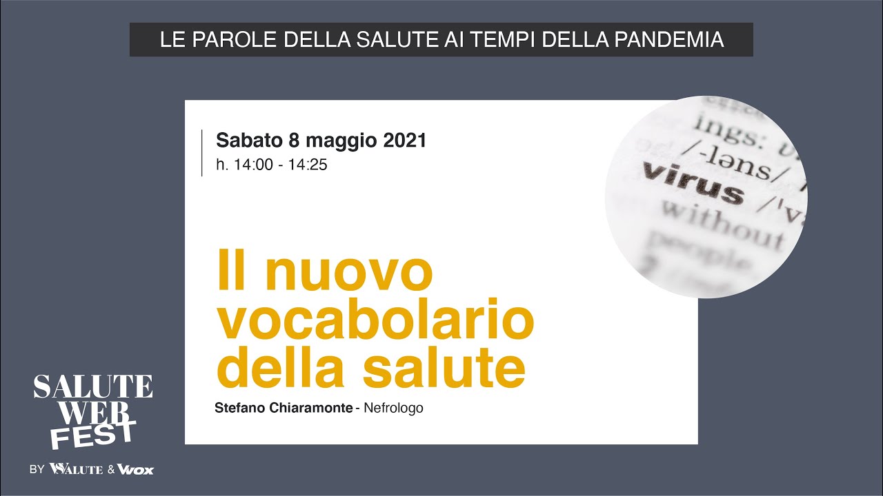 Il nuovo vocabolario della salute