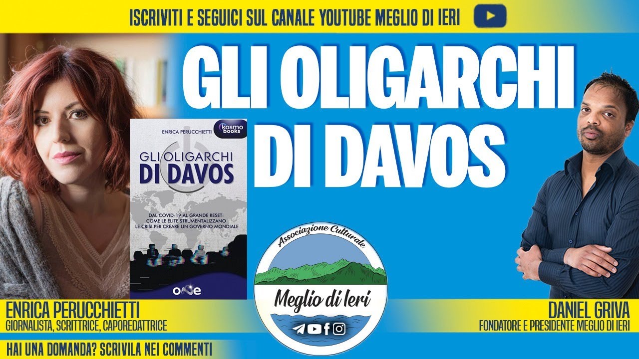 Gli oligarchi di Davos - ENRICA PERUCCHIETTI - Giornalista, Scrittrice, Caporedattrice