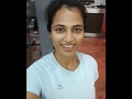 Actress Ramyapandian Hot Workout