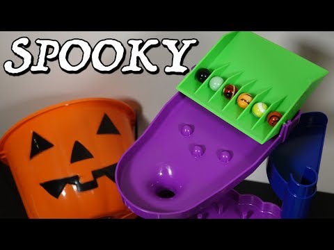 Frightening Halloween Marble Race 2018 🎃👻