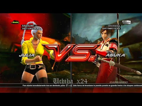 182_2 Julia (SoSolid1083) vs Asuka (simo-maroc1) - Tekken 6 ( Uchiha x24 ) Online 15 2022
