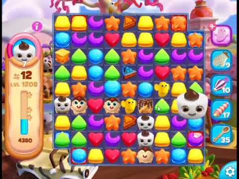Cookie Jam Blast Level 1208 - NO BOOSTERS 🍪 | SKILLGAMING ✔️