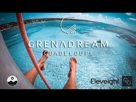 Kitesurf au Paradis, la Guadeloupe en catamaran !!!