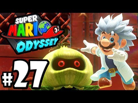 Super Mario Odyssey - Switch Gameplay Walkthrough PART 27: Steam Gardens Moons - Wooded Kingdom