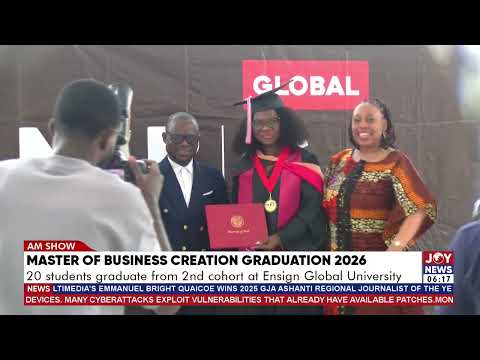 Master of Business Creation Graduation 2026: 20 students graduate from 2nd cohort