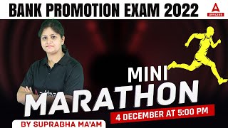 Bank Promotion Exam 2022 | Mini Marathon By Suprabha Mudgal