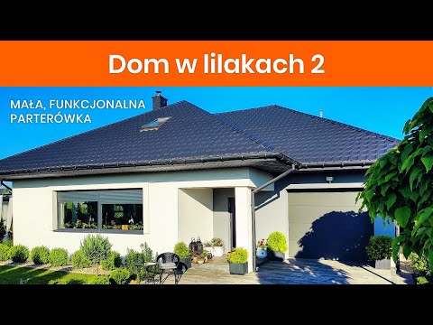 Dom w lilakach 2 – Mała, funkcjonalna parterówka I ARCHON+ Projekty Domów