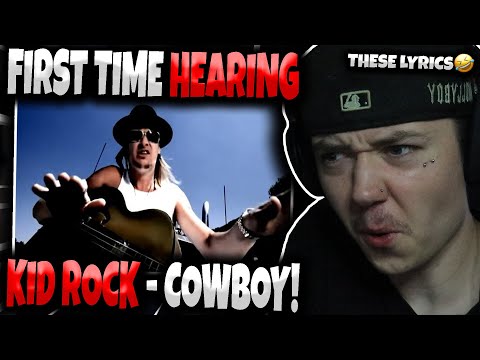 HIP HOP FAN'S FIRST TIME HEARING 'Kid Rock - Cowboy' | GENUINE REACTION