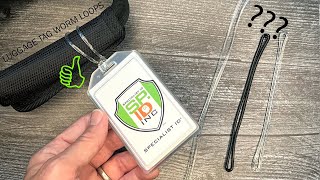 How to Use a Worm Loop to Attach Luggage Tags - Plastic Luggage Loops for Travel by Specialist ID