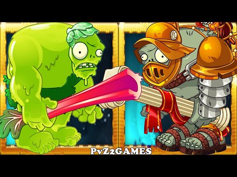 Plants vs Zombies 2 Arena: Gargantuar Vs Gladiator Gargantuar in PvZ2 Gameplay