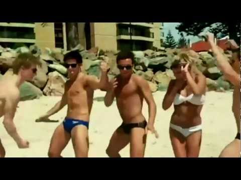 Tom Daley is diving and he knows it, with LMFAO