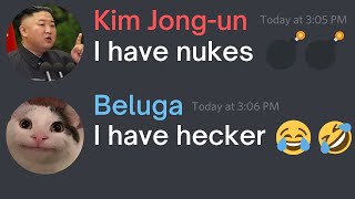 When Beluga meets Kim Jong-un...